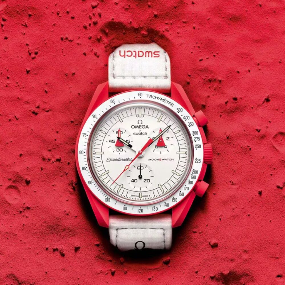 🍪 Swatch x Omega MoonSwatch Mission to Mars | Terracotta Red Bioceramic